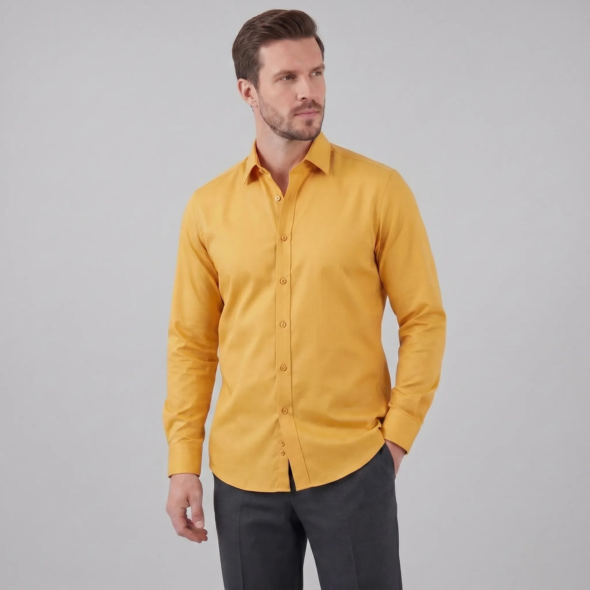 Men's Slim-fit Formal Shirt