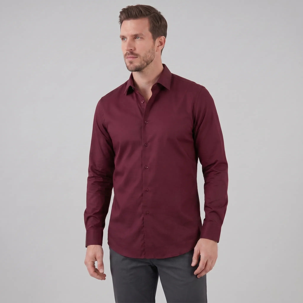 Men's Slim-fit Formal Shirt