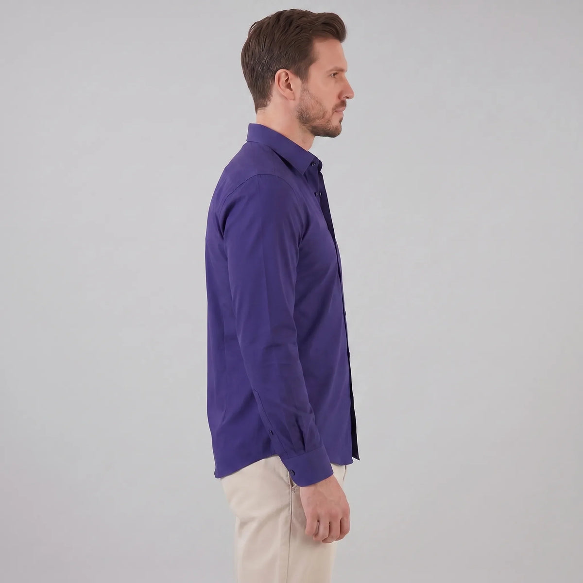 Men's Slim-fit Formal Shirt