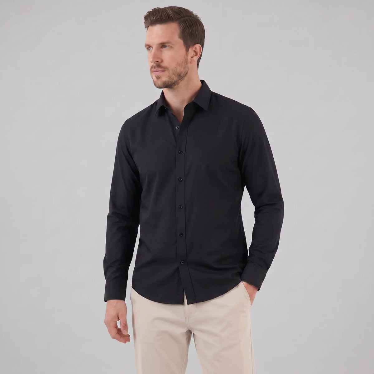 Men's Slim-fit Formal Shirt