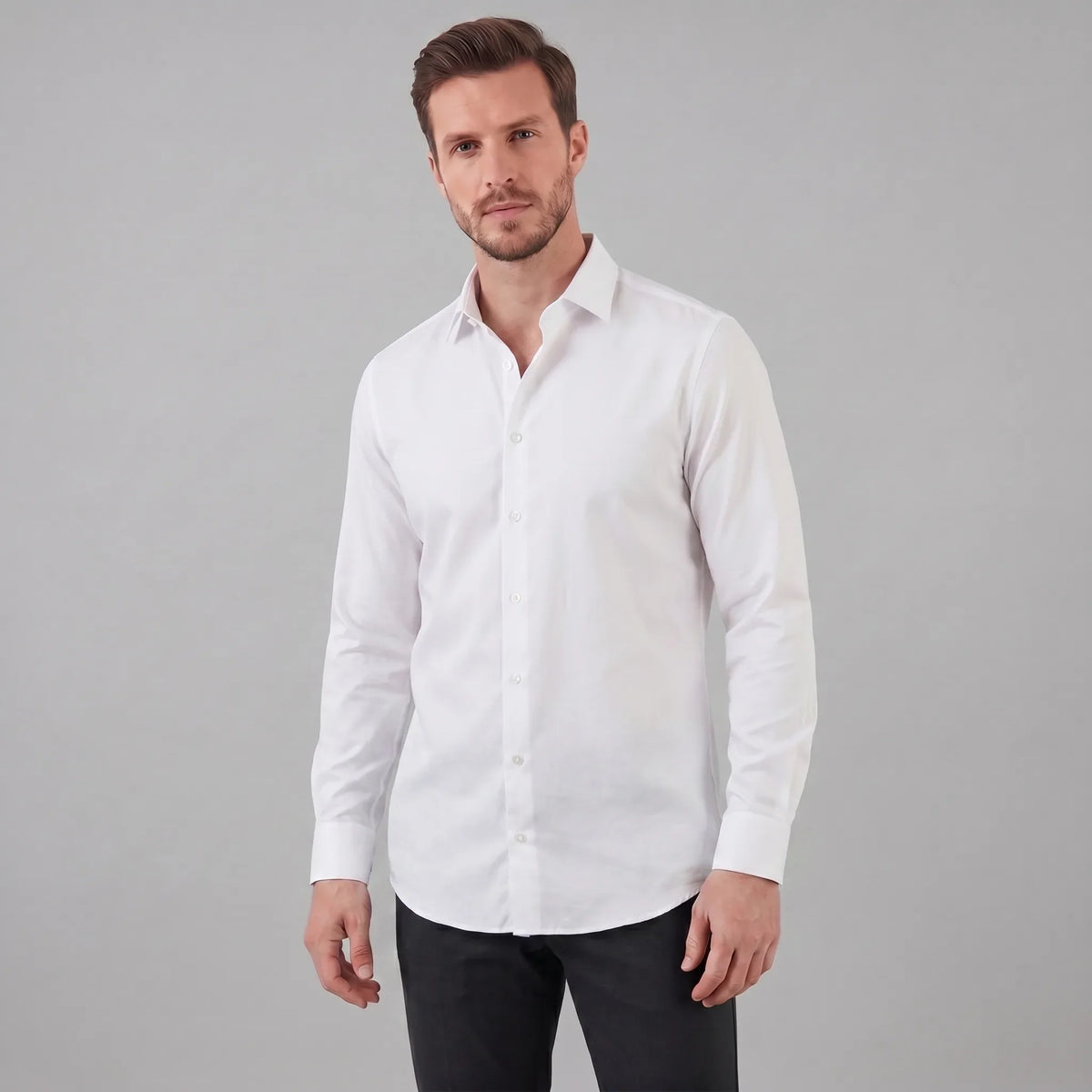Men's Slim-fit Formal Shirt