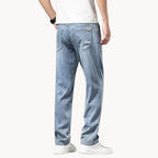 Men's Lightweight Straight-Leg Jeans