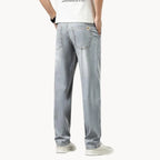 Men's Lightweight Straight-Leg Jeans
