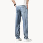 Men's Lightweight Straight-Leg Jeans