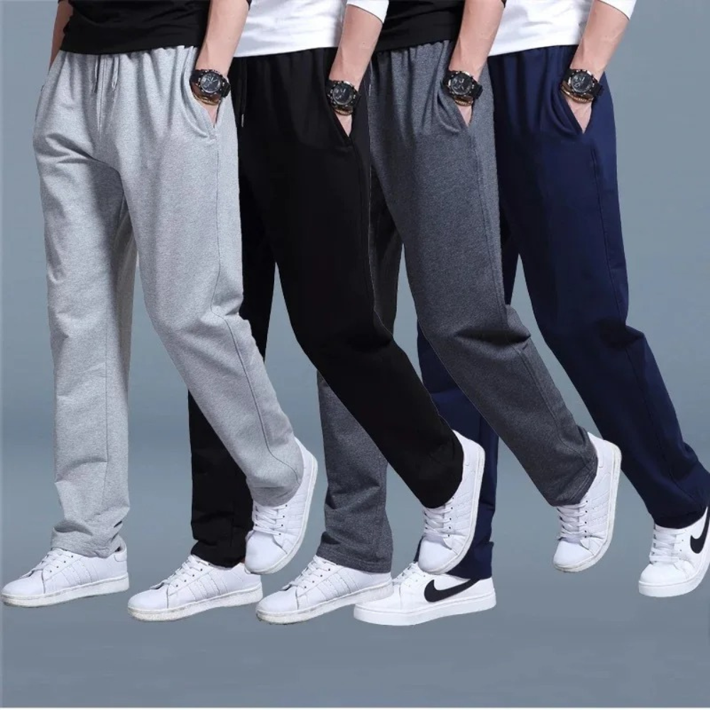Men's Sports Joggers with Drawcord Waist