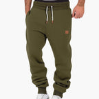 Men's Fleece Joggers with Elastic Waist – Relaxed Fit
