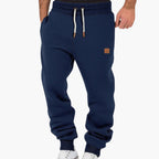 Men's Fleece Joggers with Elastic Waist – Relaxed Fit