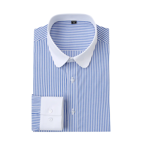 Men's Cotton Club Collar Shirt – Heritage Tailoring Essential