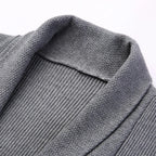 Men's Longline Open-Front Cardigan