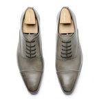 Men's leather-look Oxford Shoes – Cap-Toe Lace-Ups