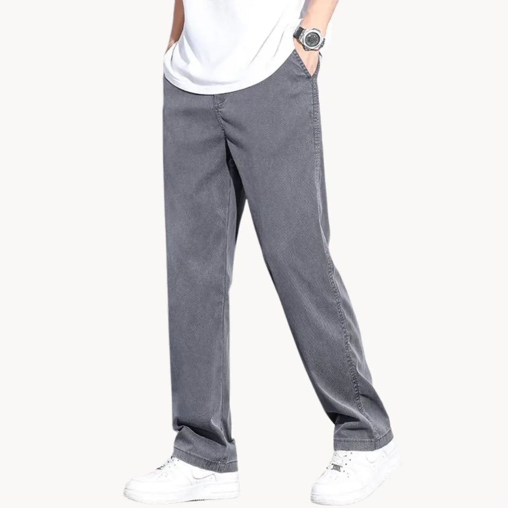 Men's Loose-Fit Straight Trousers