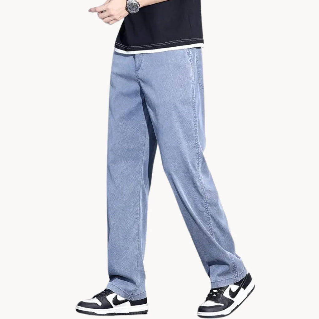 Men's Loose-Fit Straight Trousers