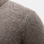 Men's Zip-up Jumper with Mock Neck – Style 3