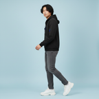 Men's Hooded Utility Jacket – Casual Zip-Up Layer