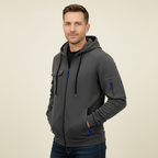Men's Hooded Utility Jacket – Casual Zip-Up Layer