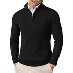 Men's Classic Half-Zip Jumper – Soft Knit