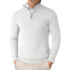 Men's Classic Half-Zip Jumper – Soft Knit