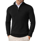 Men's Classic Half-Zip Jumper – Soft Knit