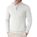Men's Classic Half-Zip Jumper – Soft Knit