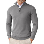 Men's Classic Half-Zip Jumper – Soft Knit