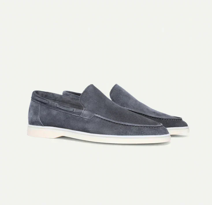 Men's Suede-Look Slip-On Loafers – Six Colours