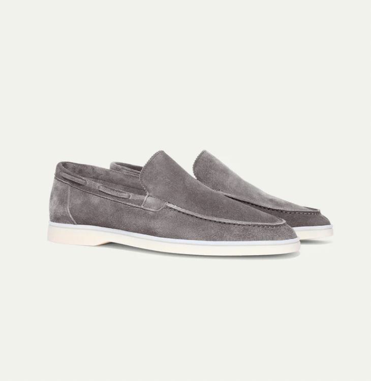 Men's Suede-Look Slip-On Loafers – Six Colours