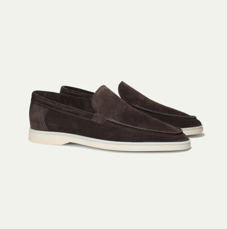 Men's Suede-Look Slip-On Loafers – Six Colours