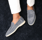 Men's Suede-Look Slip-On Loafers – Six Colours