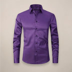Men's Wrinkle-Free Formal Shirt – Point Collar, Twelve Colours