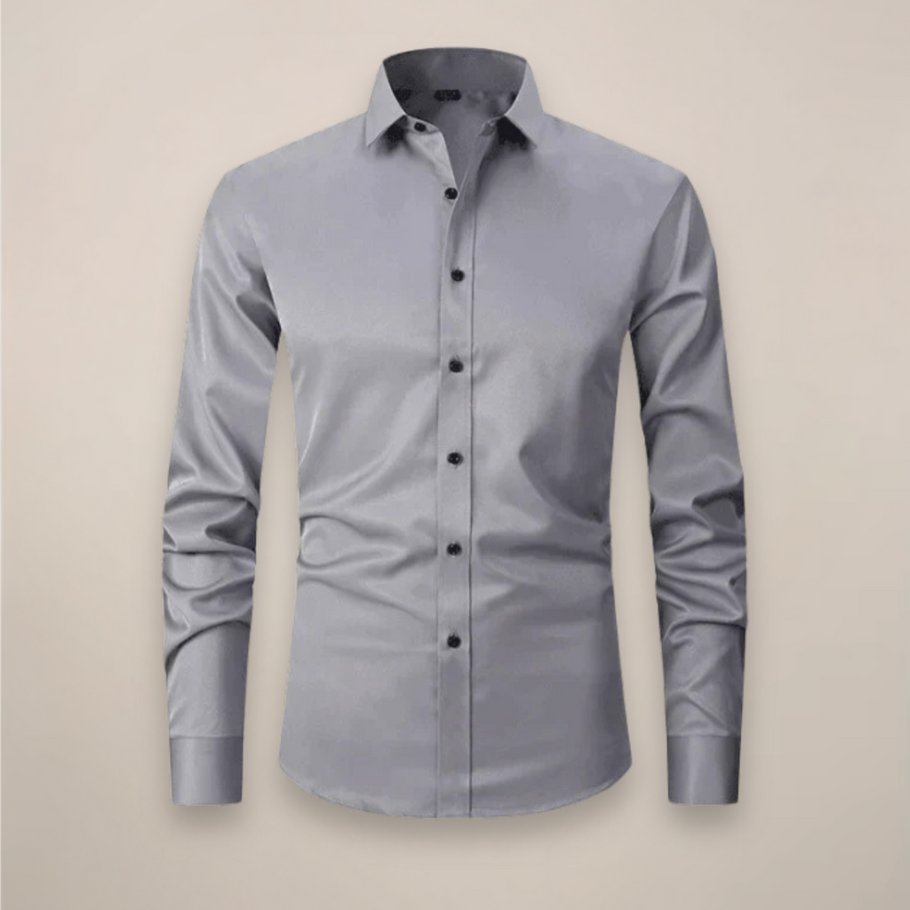 Men's Wrinkle-Free Formal Shirt – Point Collar, Twelve Colours
