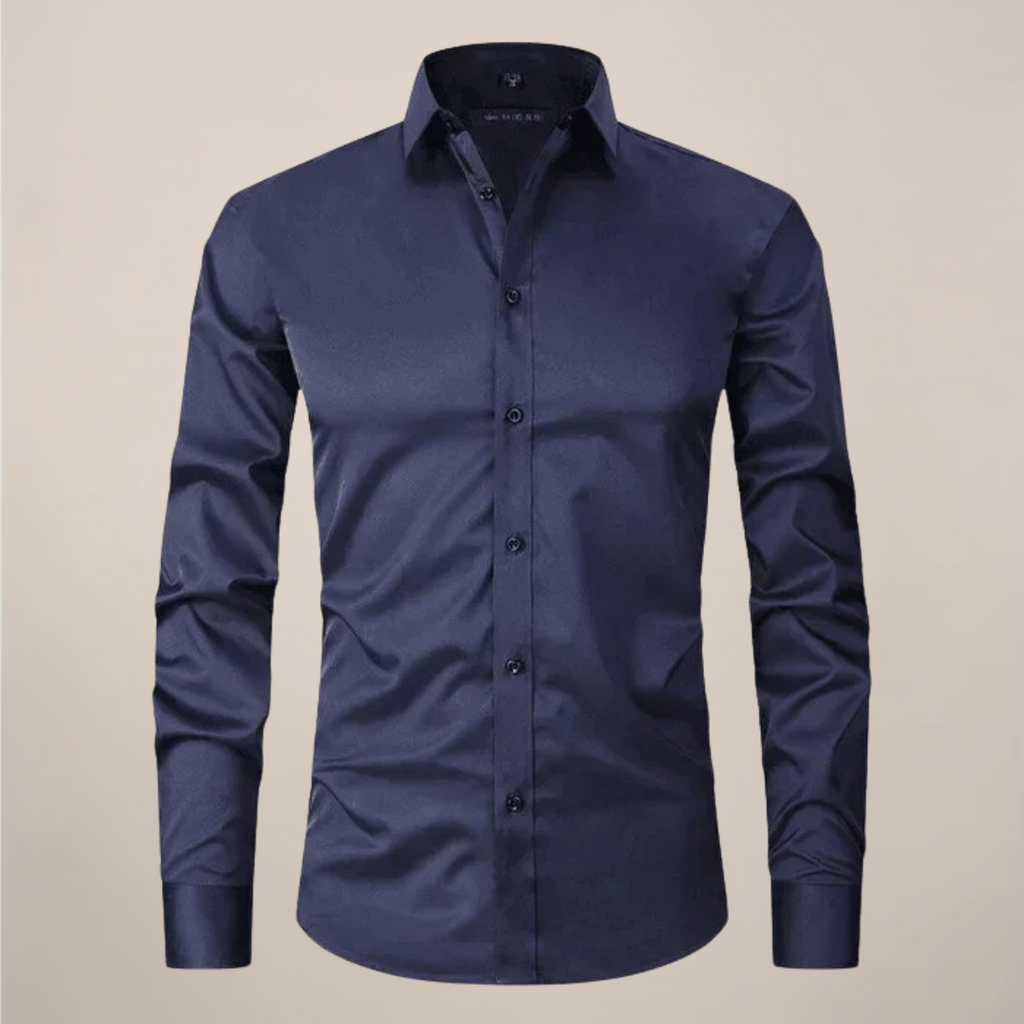 Men's Wrinkle-Free Formal Shirt – Point Collar, Twelve Colours