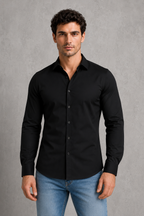 Men's Wrinkle-Free Formal Shirt – Point Collar, Twelve Colours