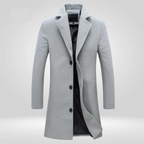 Men's Tailored Winter Overcoat – Classic Longline Layer