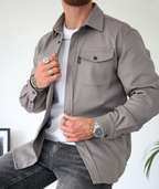 Men's Modern Fit Shirt in Soft-Touch Fabric