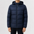 Men's Puffer Jacket with Hood – Style 7