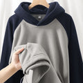 Men's Oversized Hooded Anorak Jacket – Warm Waterproof Layer