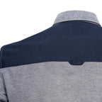Men's Button-Down Collar Shirt in Light Grey