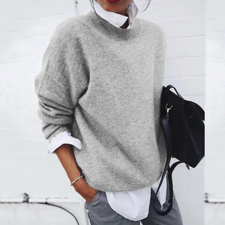Women's Crew-neck Jumper with long sleeves