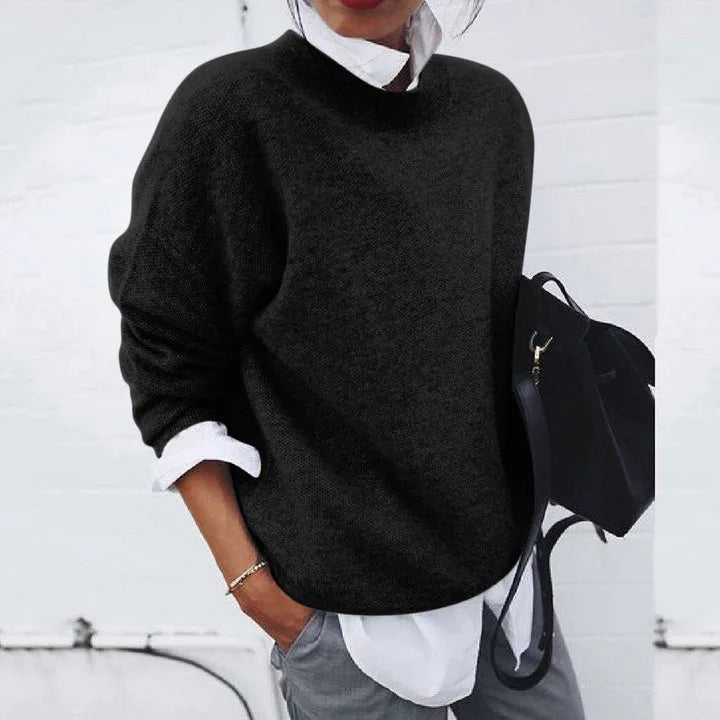 Women's Crew-neck Jumper with long sleeves