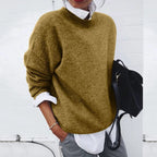 Women's Crew-neck Jumper with long sleeves
