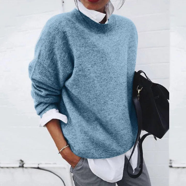 Women's Crew-neck Jumper with long sleeves