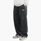 Men's Wide-Leg Corduroy Trousers – Retro Cut