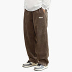Men's Wide-Leg Corduroy Trousers – Retro Cut