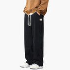 Men's Wide-Leg Corduroy Trousers – Retro Cut