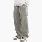 Men's Wide-Leg Corduroy Trousers – Retro Cut