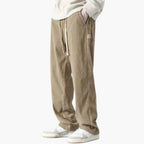 Men's Wide-Leg Corduroy Trousers – Retro Cut