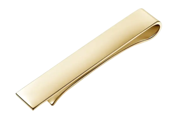 Men's Minimalist Tie Clip – Heritage Suit Detail