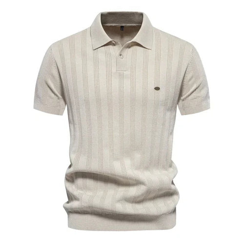 Men's Breathable Modern Polo Shirt