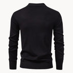 Men's Zip-neck Polo Shirt – Olive Green