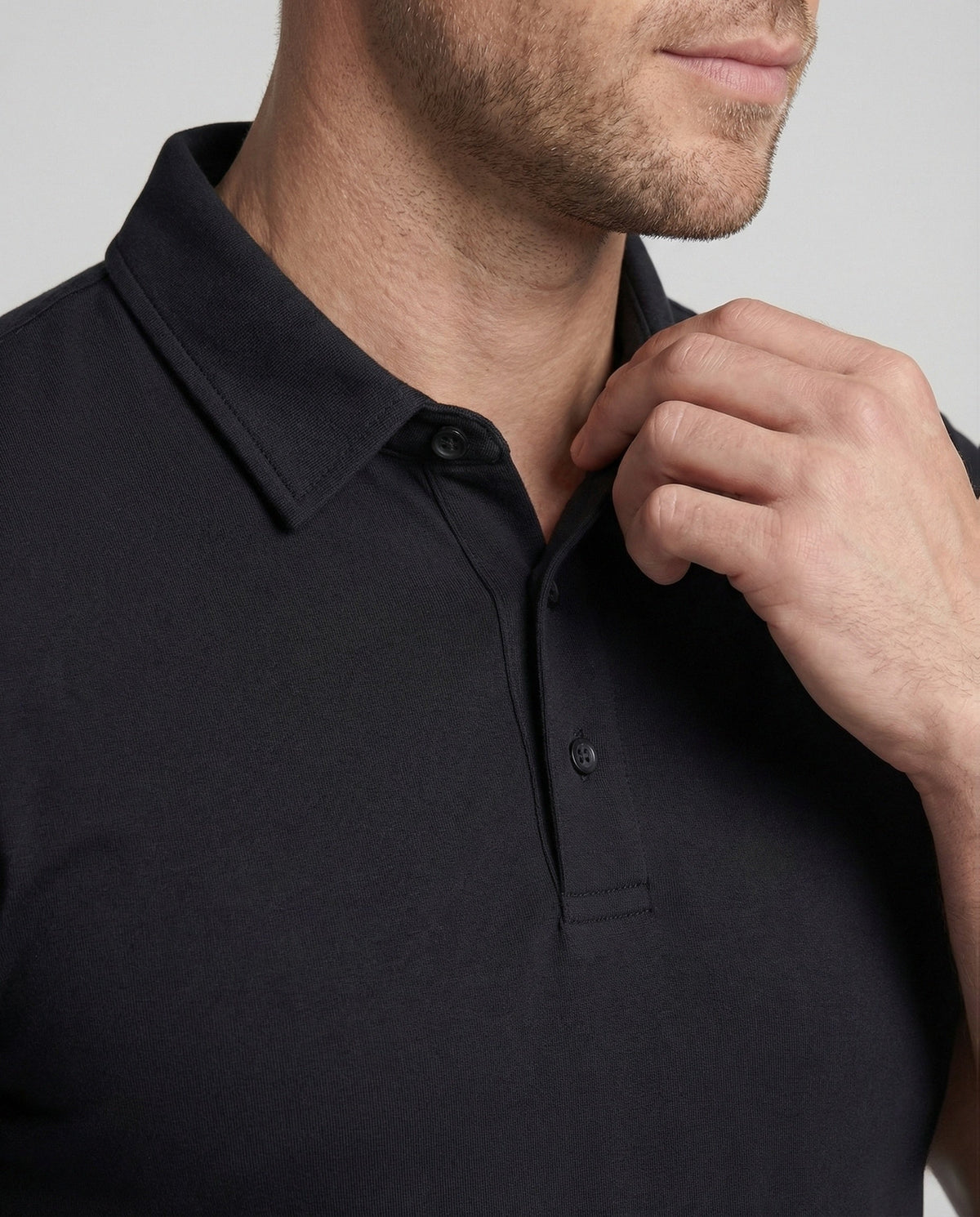 Men's Slim Fit Short Sleeve Polo Shirt – Clean Collared Style